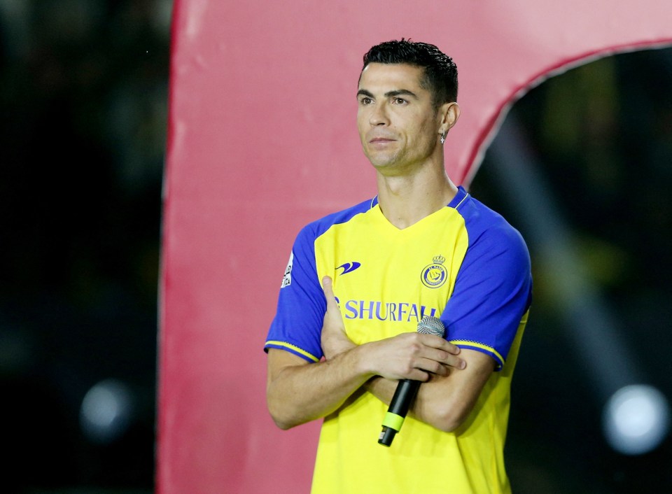 Ronaldo addressed the thousands of Al-Nassr fans in the stadium