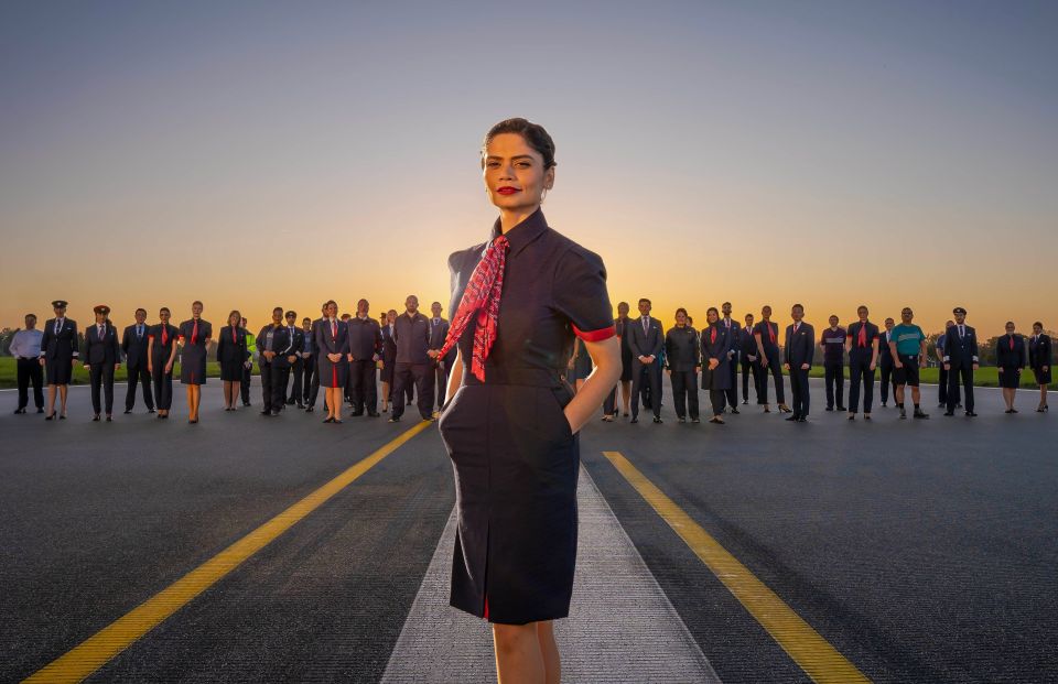 BA has launched its first new uniform in nearly 20 years