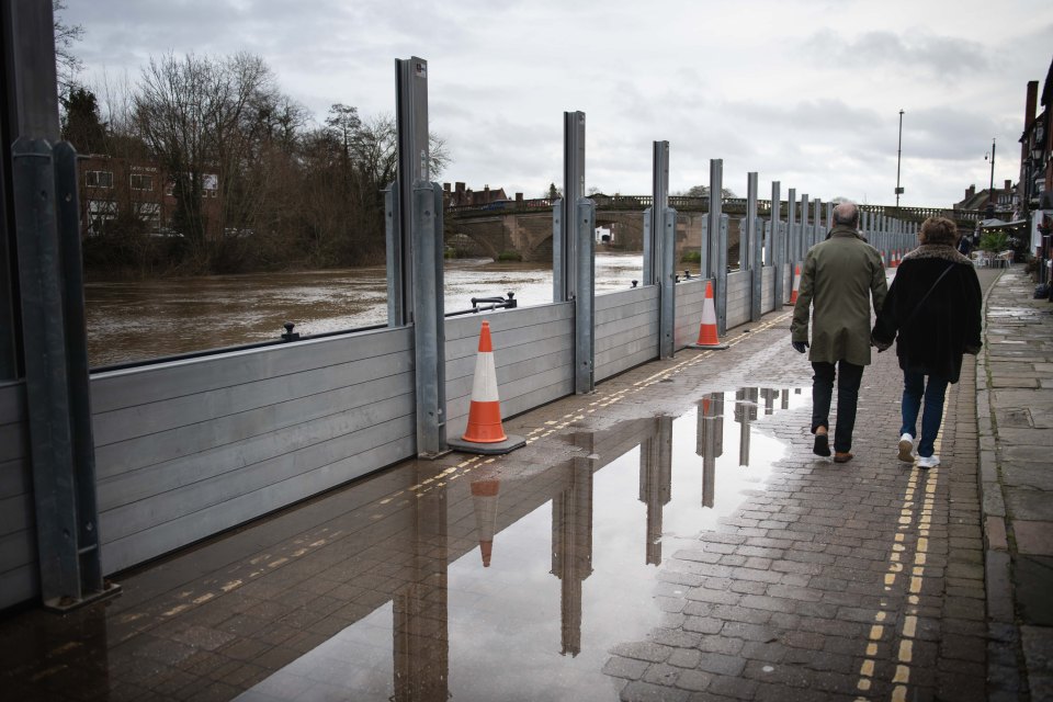 More than 80 flood alerts are in place