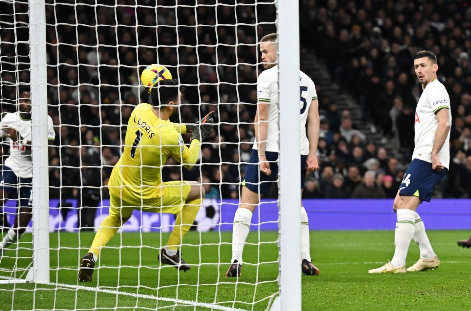 Hugo Lloris dropped a clanger to give Arsenal the lead in the North London derby