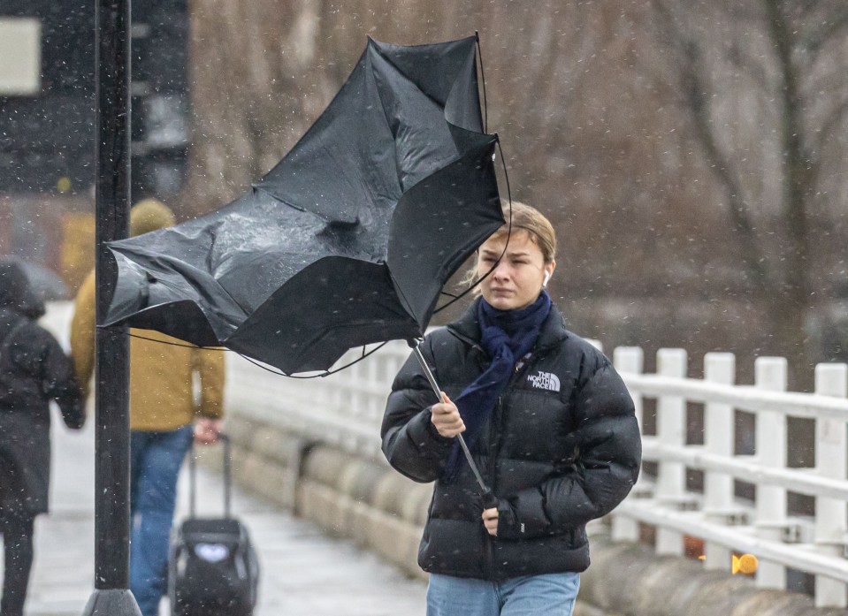 Heavy winds are set to hit parts of the country