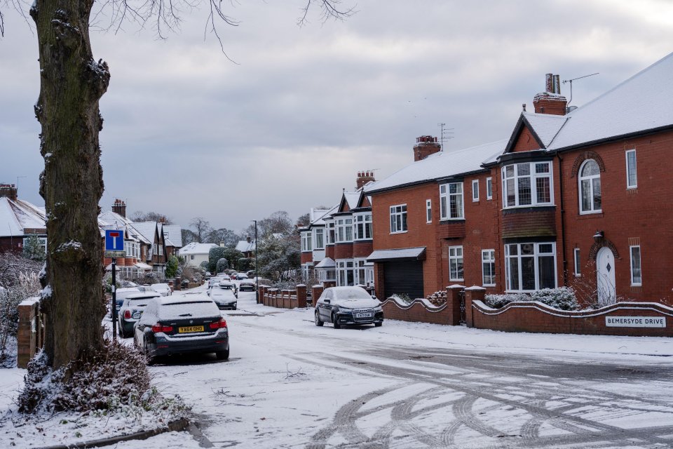 A number of schools have been closed because of snow and ice