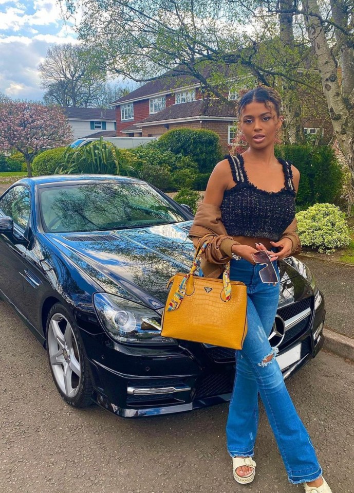 Zara previously gifted herself a luxury Mercedes Benz sports car