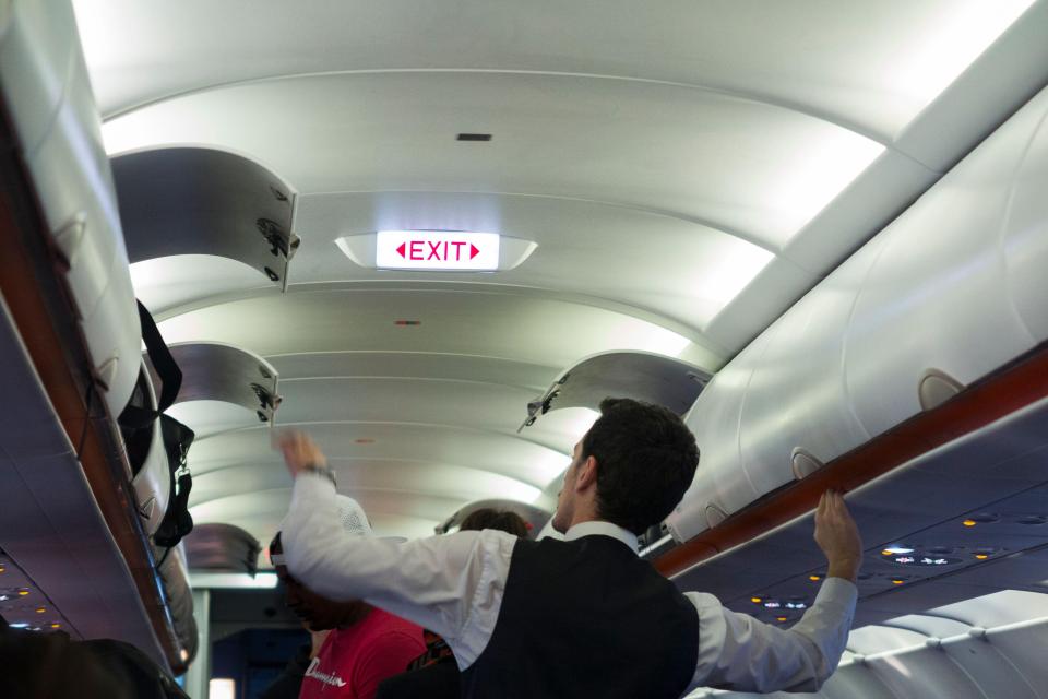 There are hidden rules for the overhead bins that passengers need to know