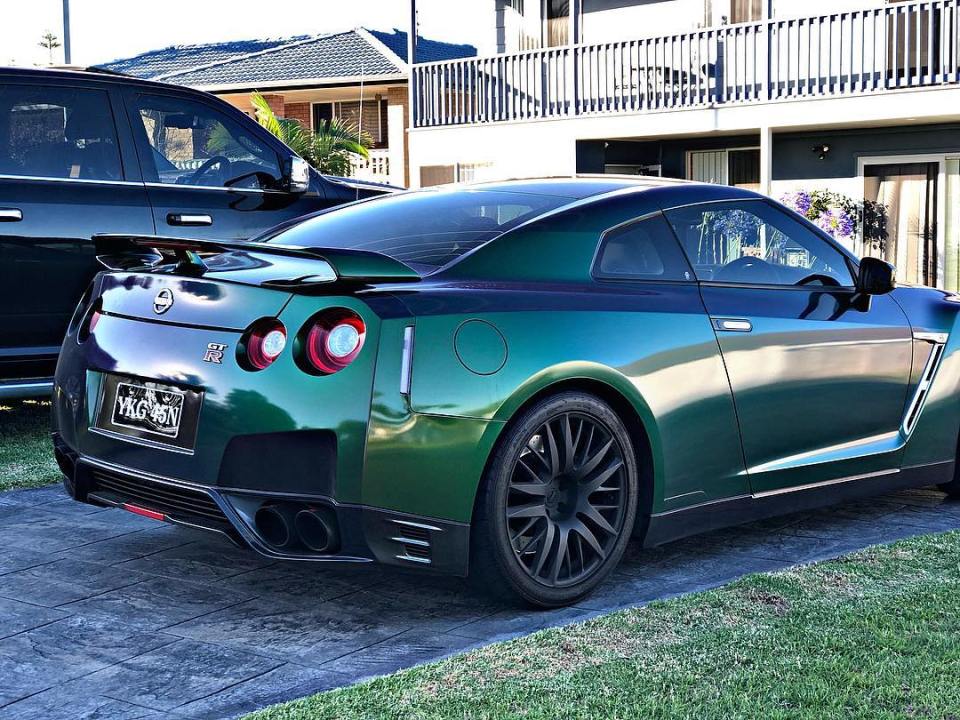 Kyrgios added a Nissan R35 GTR to his collection