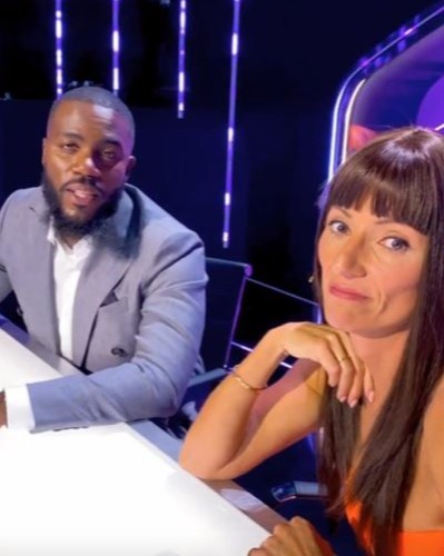 Davina's wispy fringe got everyone talking