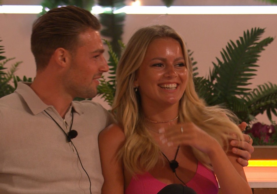 Tasha and Andrew shot to fame last year on Love Island