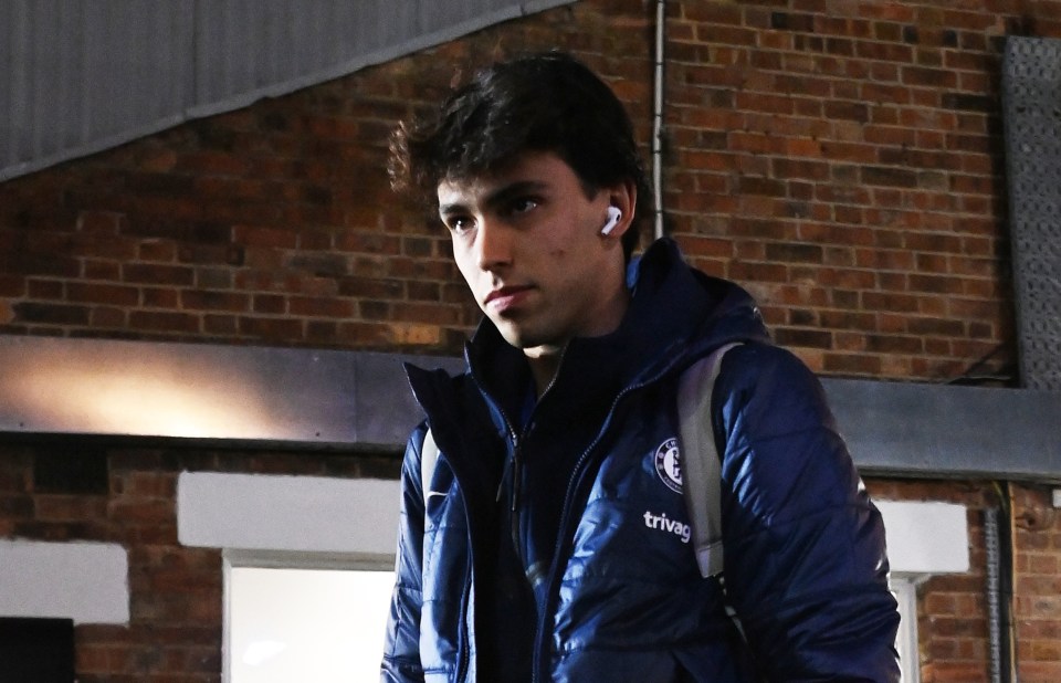 Joao Felix arriving at Craven Cottage ahead of his Chelsea debut