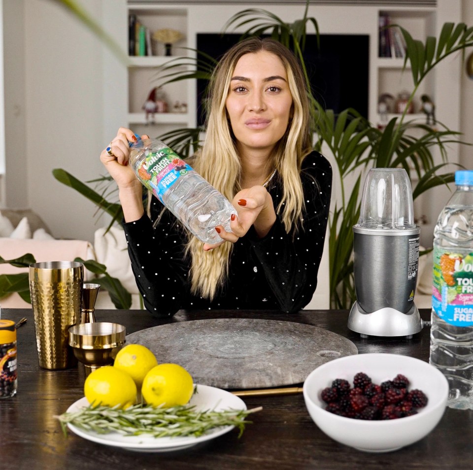 Made in Chelsea star Sophie Habboo has teamed up with Volvic Touch of Fruit