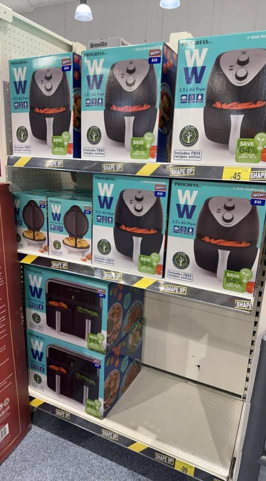 A B&M shopper spotted the £45 air fryer in their local store