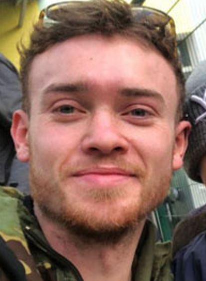 Christopher Parry, 28, was trying to help people evacuate when he was killed