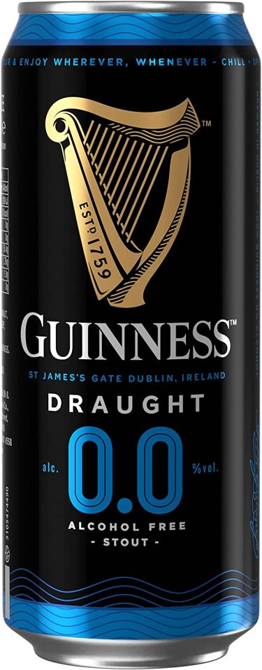 The Guinness 0.0% version of the iconic stout tastes delicious and is remarkably similar to the real thing