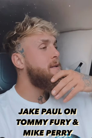 Jake Paul has accused Tommy Fury of 'running' from their fight