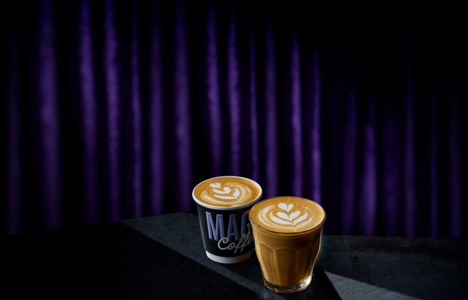 Magic coffee is  a mixture of ristretto – a more intense version of espresso – and steamed milk