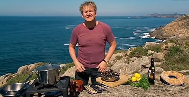 Chef Ramsay also cooked the barnacles on his Channel 4 show