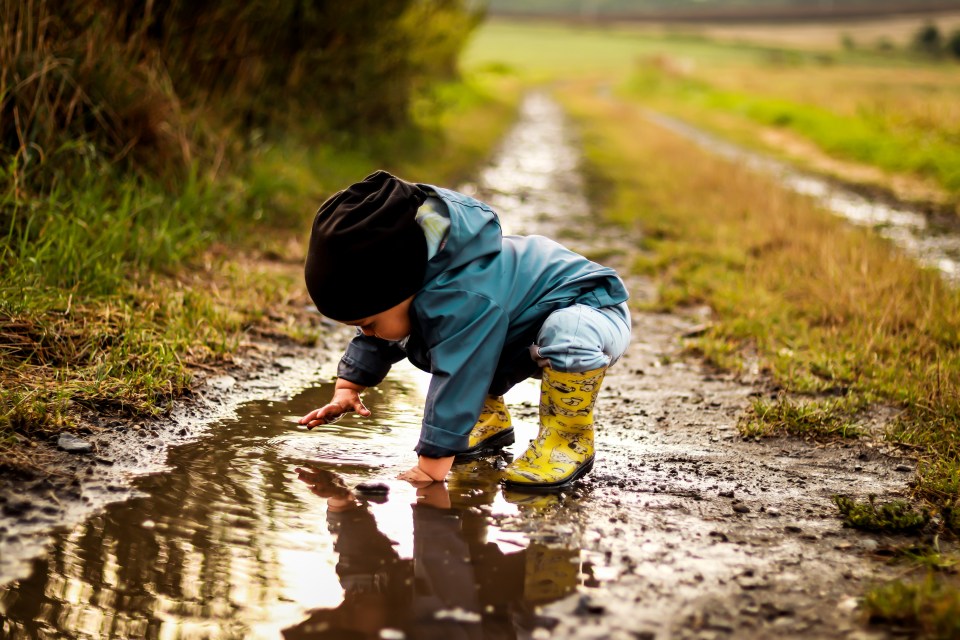 Kids who aren't afraid to get messy are born to explore