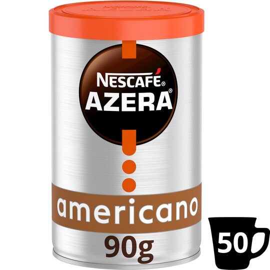 Wake up to a Nescafe Azera Americano instant coffee, usually £6 for 90g but currently £3.50 with a Tesco Clubcard