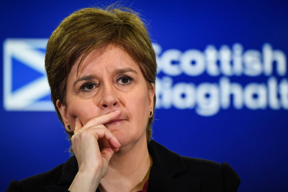 Nicola Sturgeon is all bluster and nervous laughter as controversy continues