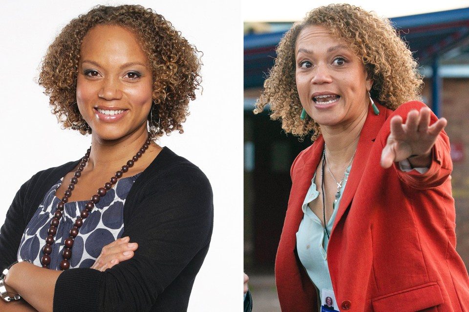 Angela Griffin played Kim Campbell on and off during the show’s run