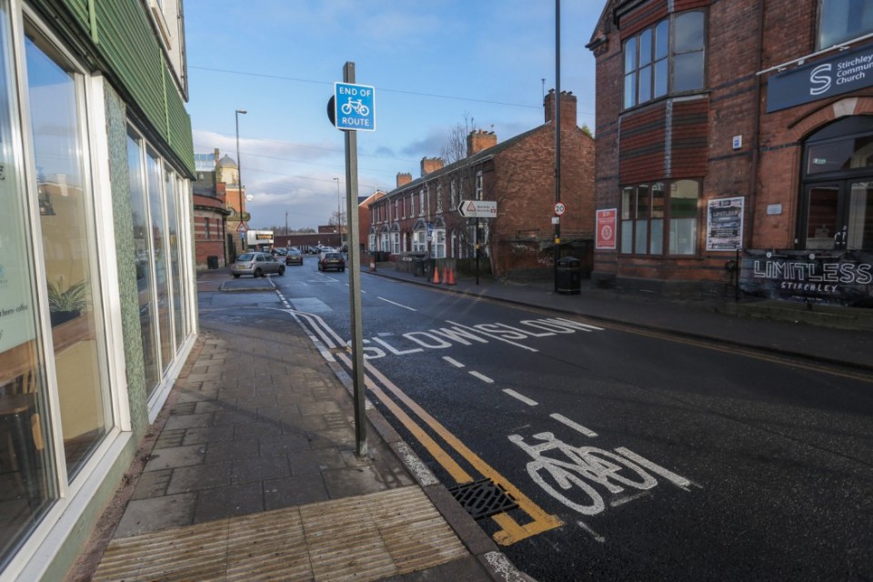 Britain's 'most ridiculous lane' has been revealed measuring just 7ft long