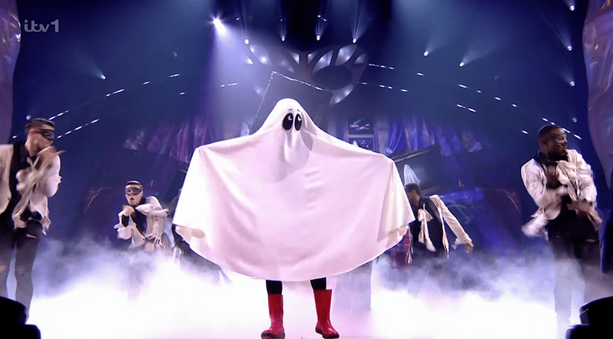 Ghost is arguably the most simple outfit in Masked Singer history