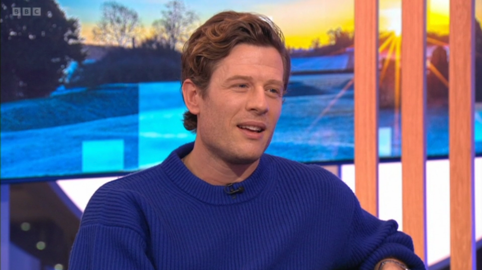 James Norton surprised fans whilst he appeared on The One Show