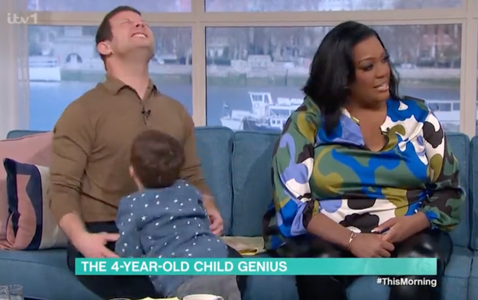 Dermot O’Leary got more than he bargained for during the interview