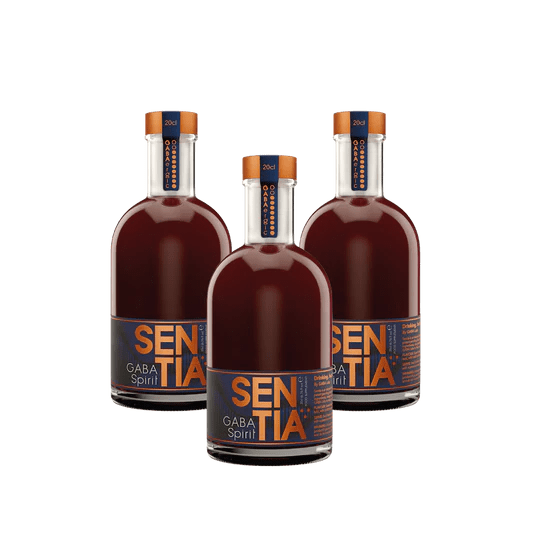 A bottle of Senga Gaba spirit