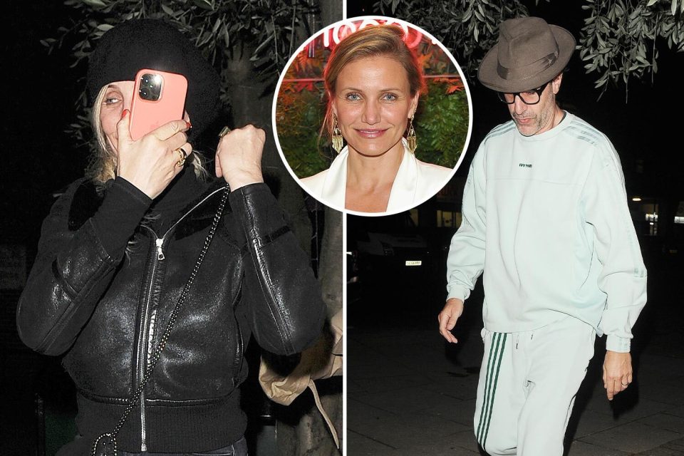 Cameron Diaz and Ali G actor Sacha Baron Cohen were part of the gathering