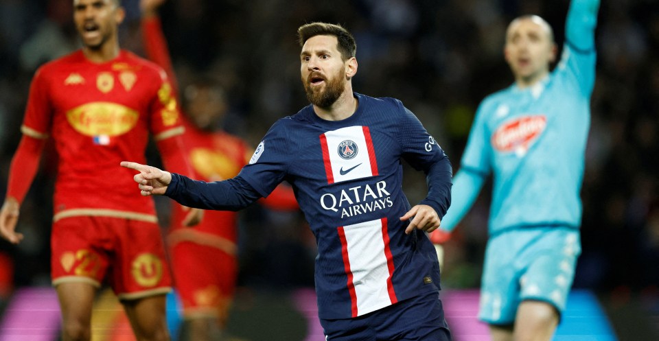 Lionel Messi will be a free agent this summer if PSG cannot agree a new deal