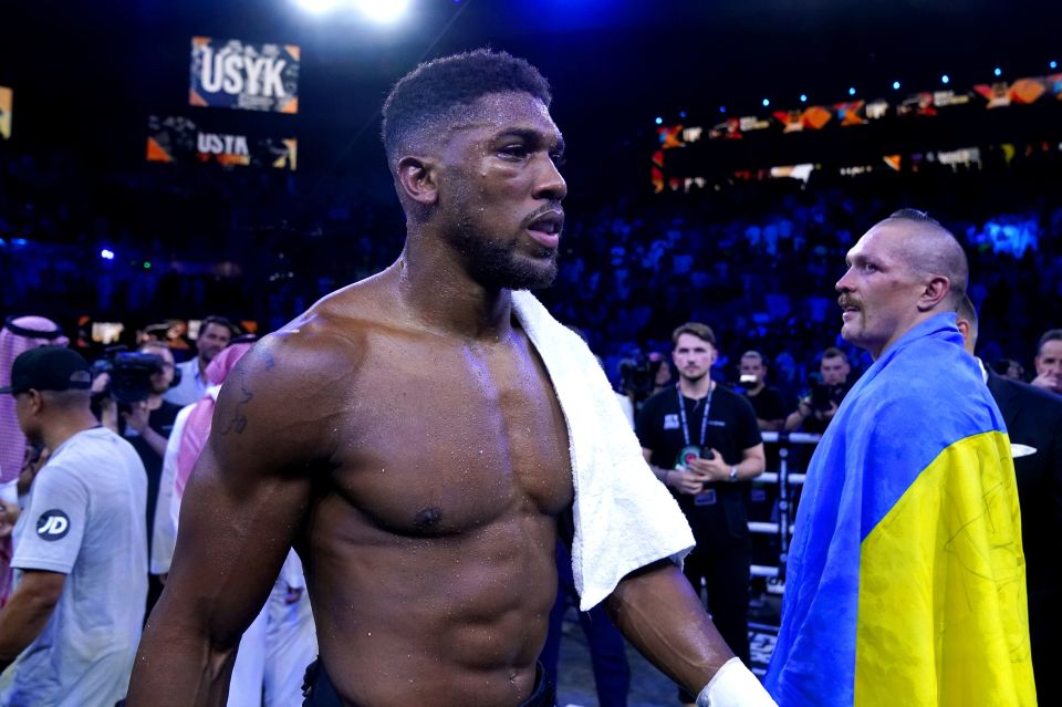 Anthony Joshua could face Otto Wallin in his next fight this spring