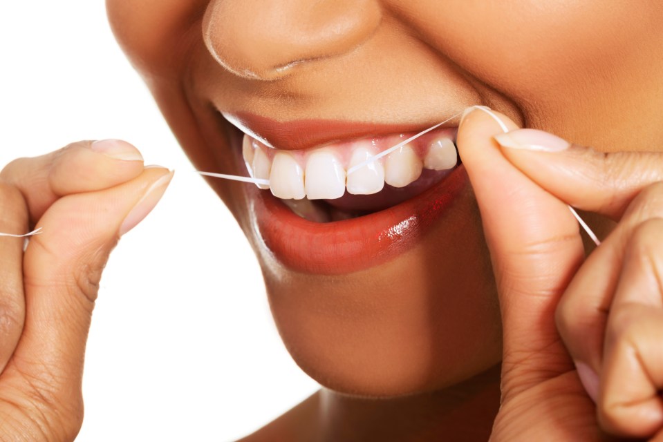 Bleeding gums when flossing is a sign you need to floss more