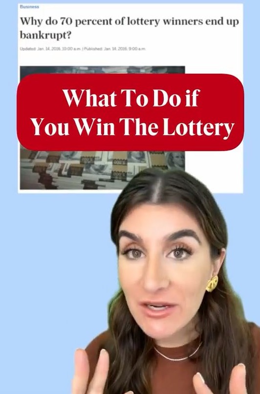 TikToker Mrs Dow Jones has shared her top tips for lottery winners