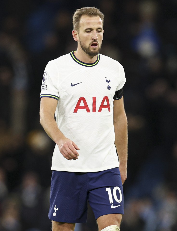 Harry Kane has one free-kick goal in over 300 Prem appearances