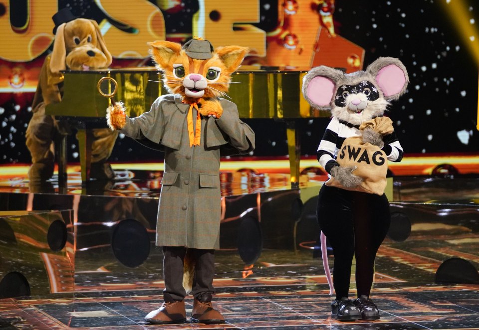 Cat and Mouse were the third act to be eliminated from The Masked Singer