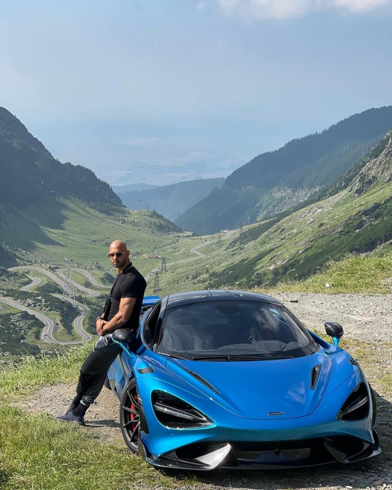 The disgraced influencer owns a McLaren 720S - costing £215,000