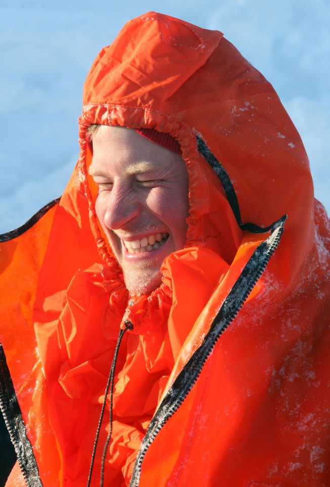 Prince Harry got frostbite on his 'todger' while on a charity trek to the North Pole