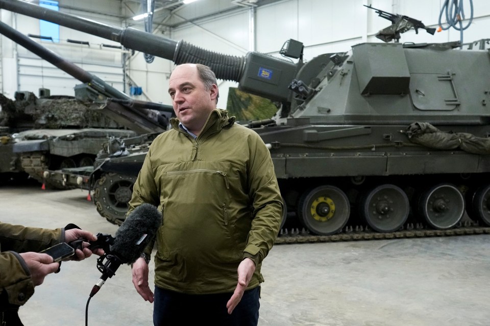 Ben Wallace urged more countries to send tanks to Ukraine