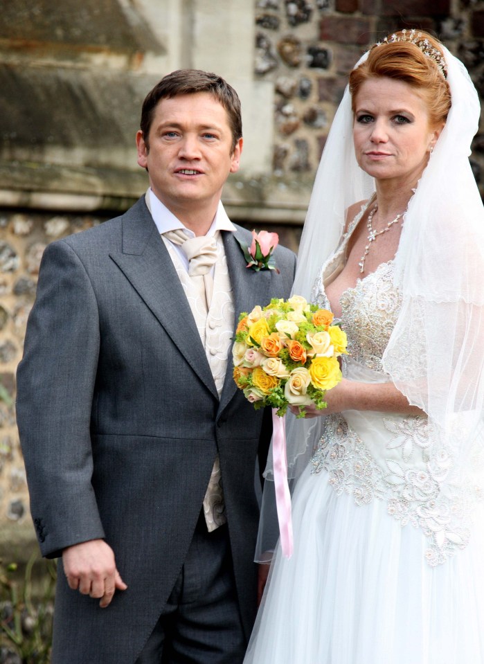 Patsy shot to fame in the Nineties as EastEnders’ Bianca — the other half of Ricky Butcher, played by Sid Owen