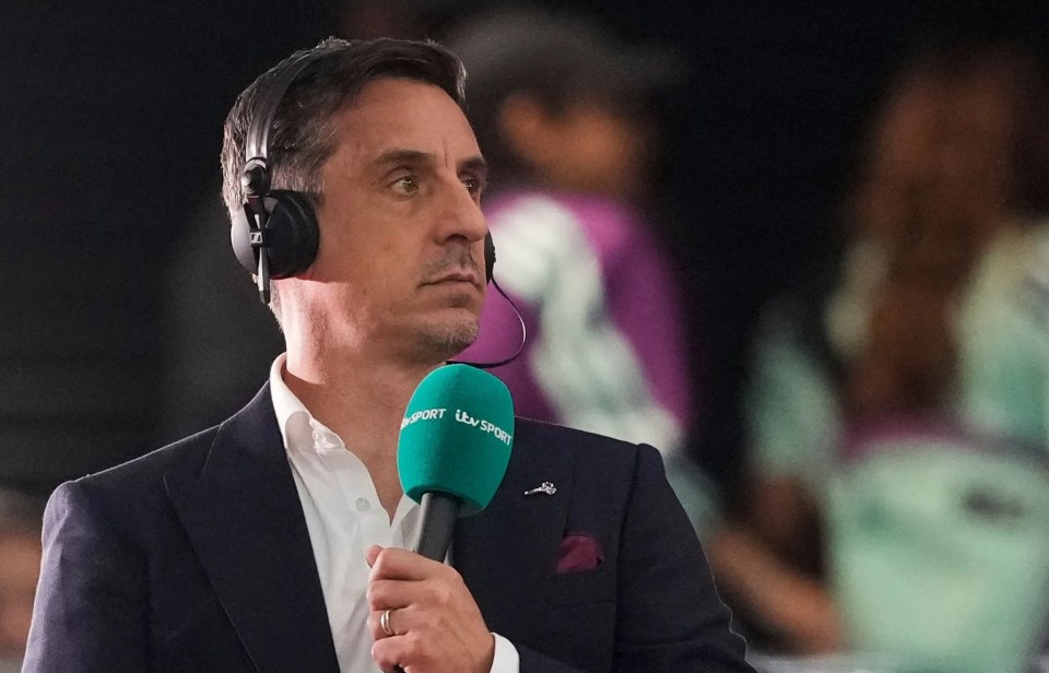 Gary Neville is not a huge fan of Man Utd's new salary cap