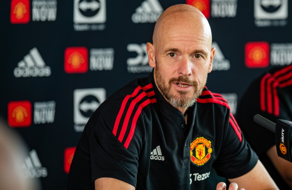 Erik ten Hag has confirmed Man Utd’s first signing of the transfer window