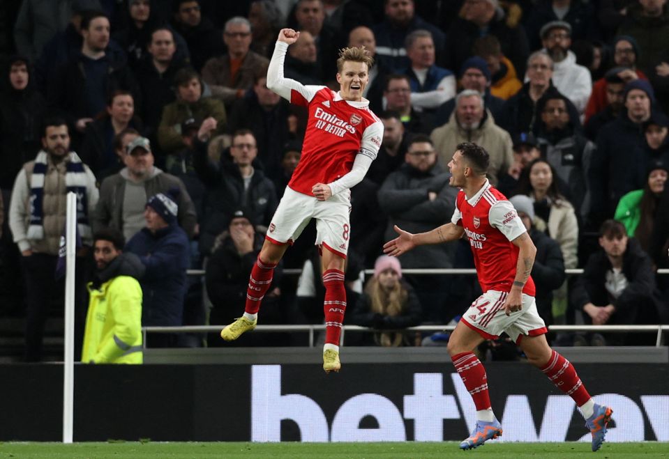 Arsenal are flying high at the top of the Premier League table