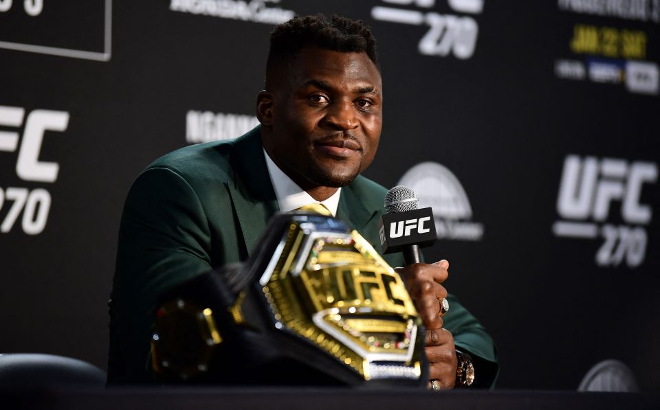 Ngannou is now a free agent after contract talks with the UFC fell apart