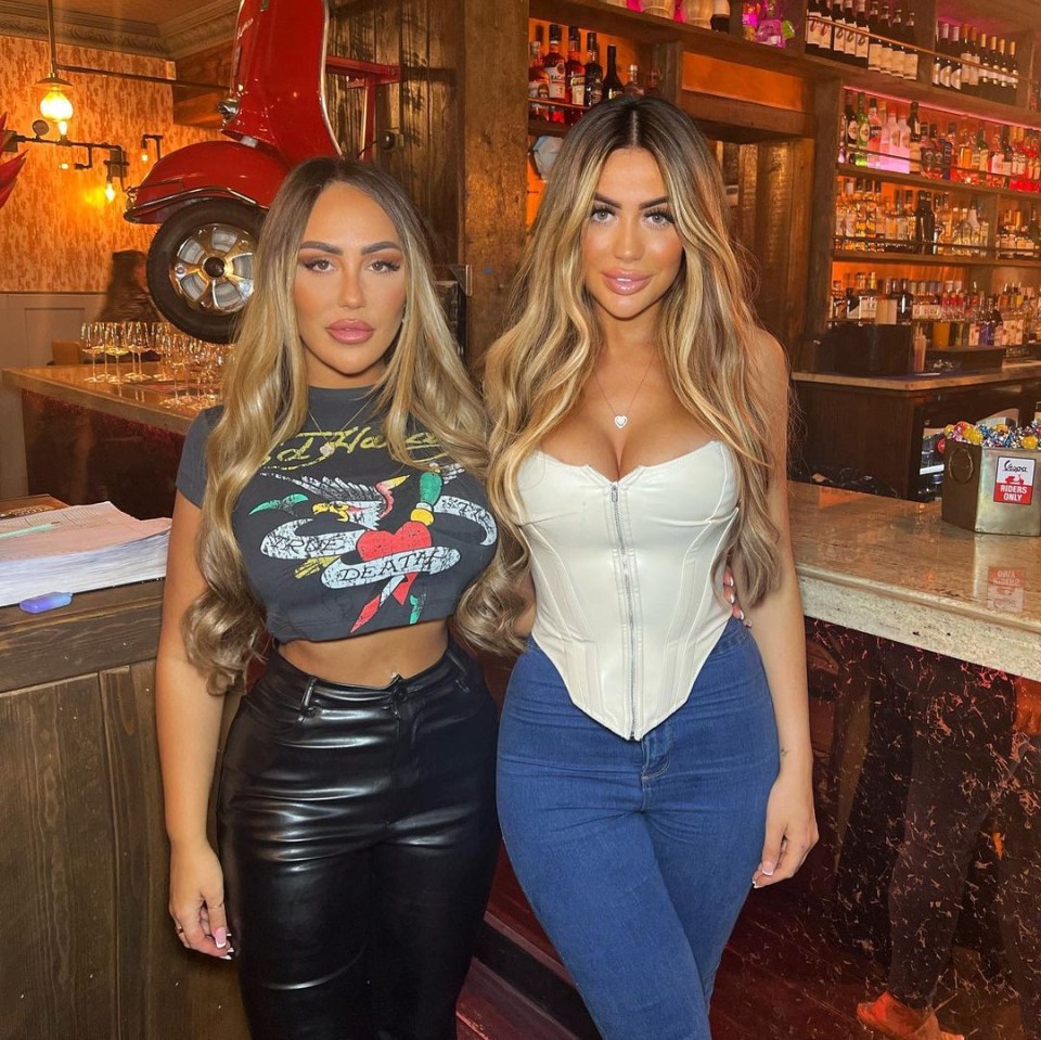 Chloe and Sophie are best pals and starred on Geordie Shore together