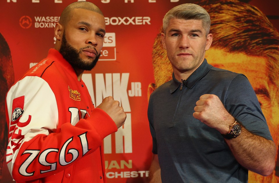 Liam Smith, right, will face Chris Eubank Jr on January 21