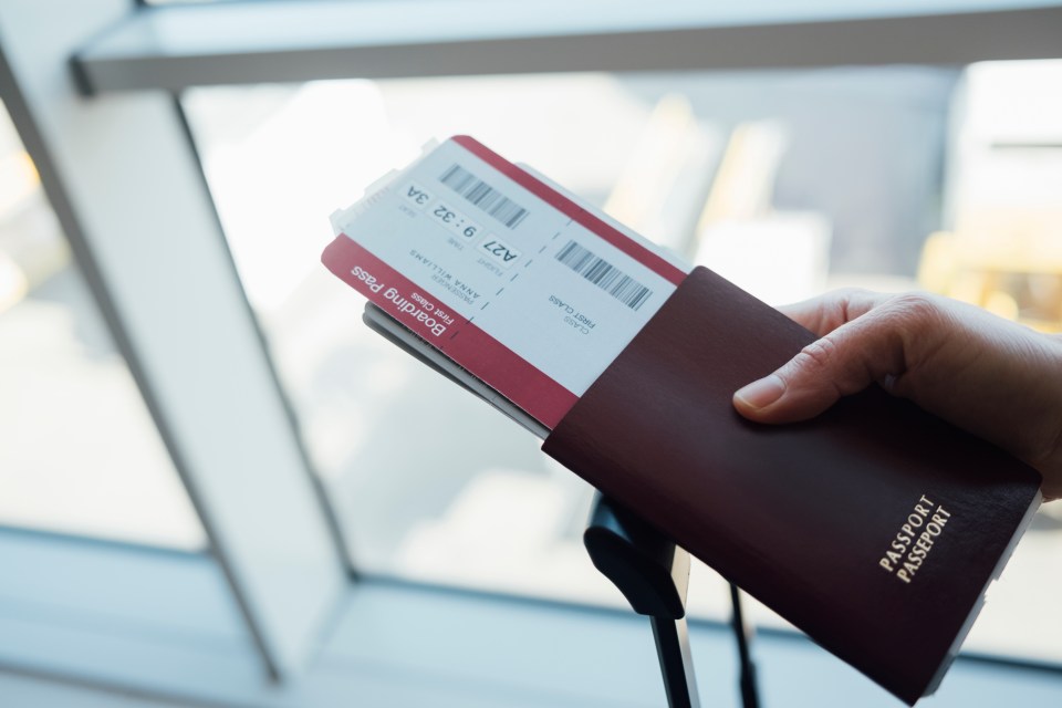 A full passport means you won’t be allowed to board your flight