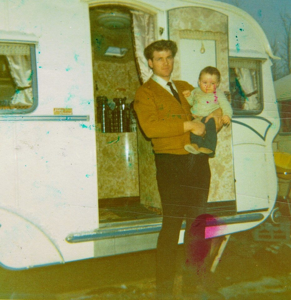 He revealed what life was like growing up in a caravan as part of a Romany family