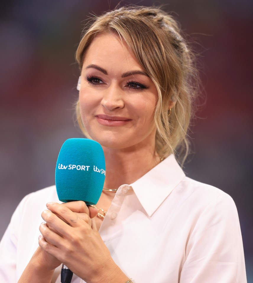 Laura Woods has responded to a fan's attempts to get her attention