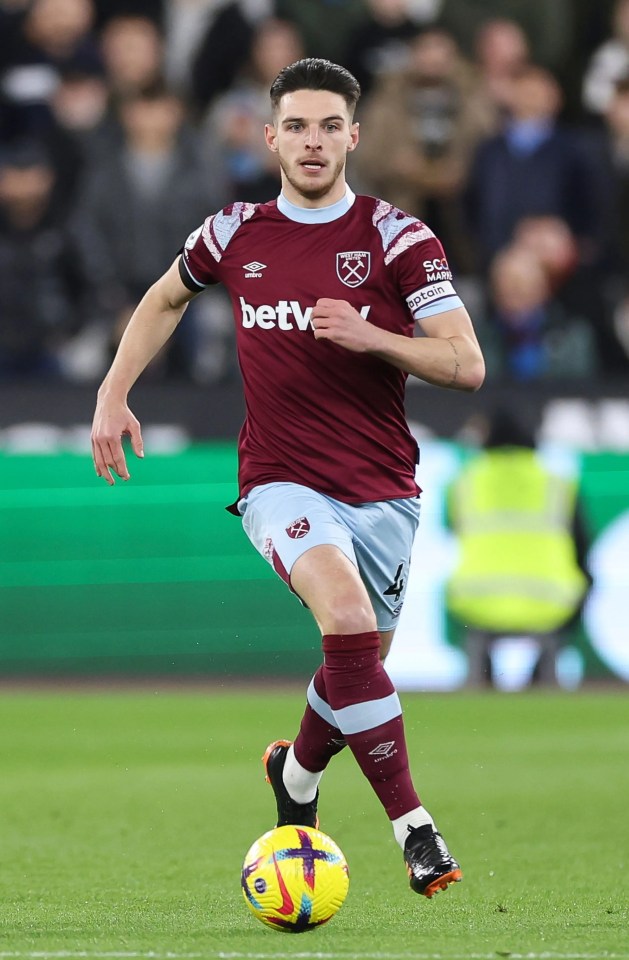 Declan Rice is one of Chelsea's main midfield targets