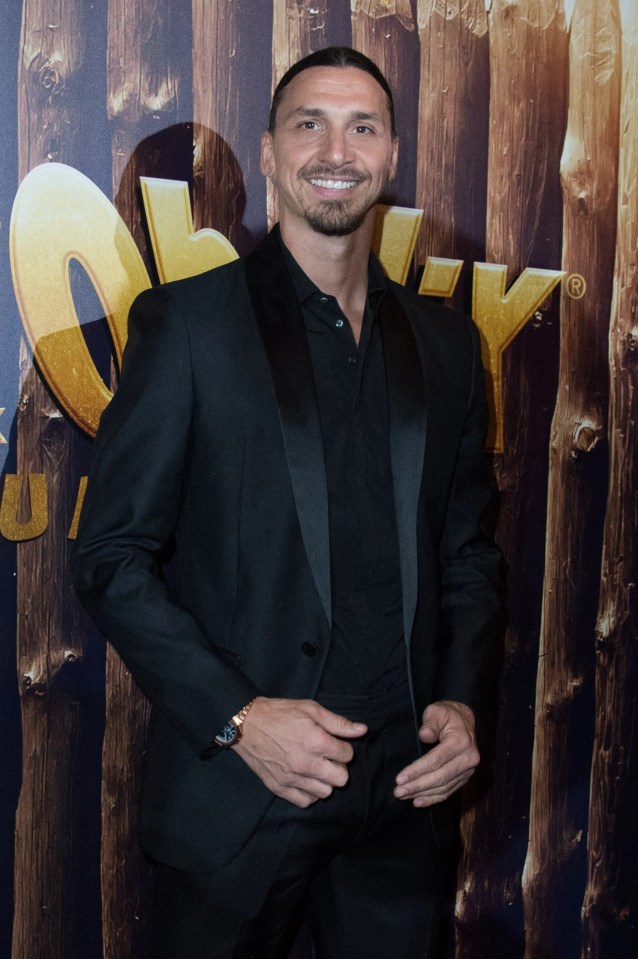 Ibrahimovic attended the film's premiere this month